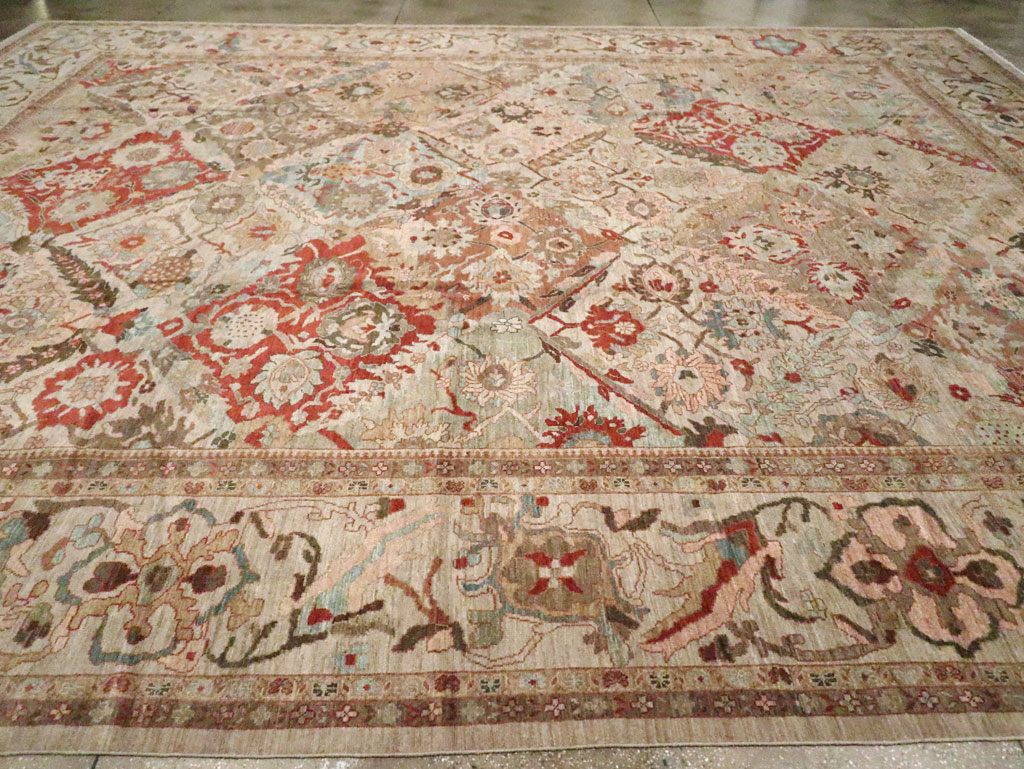 Modern Persian Sultanabad Oversize Carpet, No.25072 - Galerie Shabab