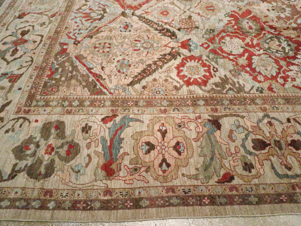 Modern Persian Sultanabad Oversize Carpet, No.25072 - Galerie Shabab