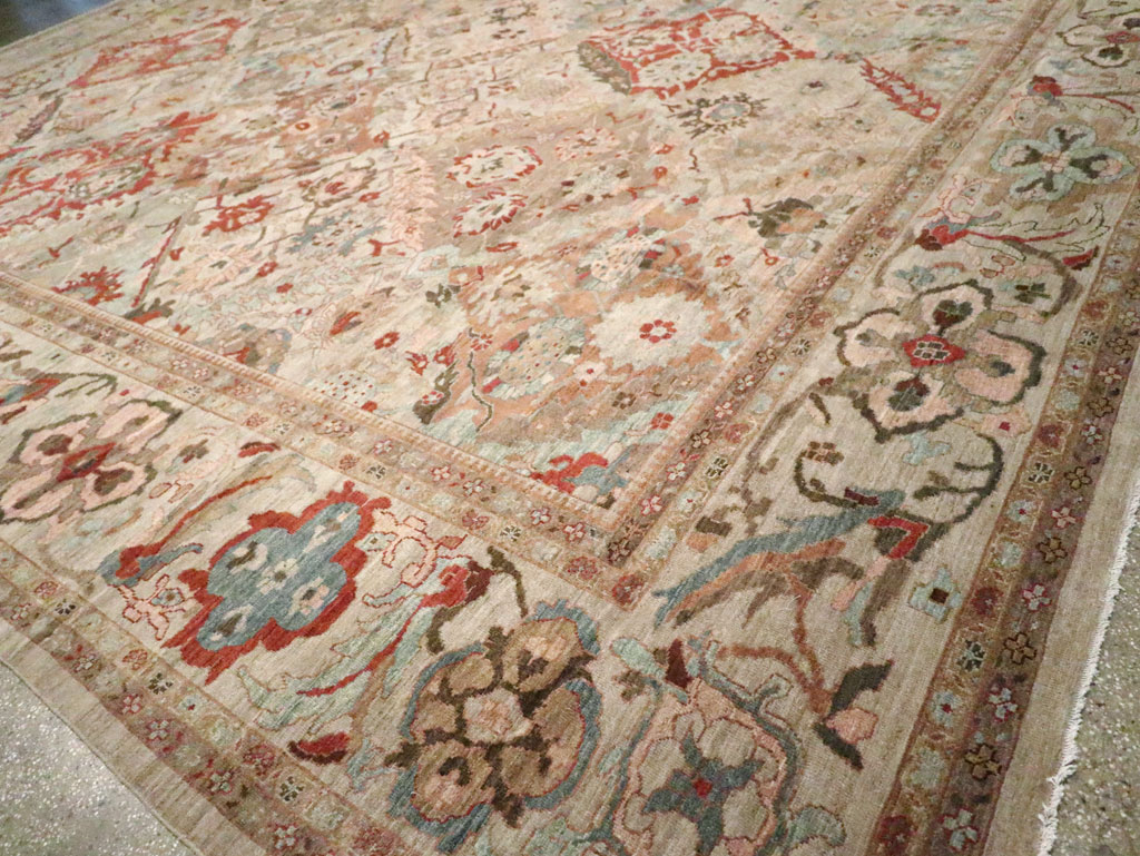 Modern Persian Sultanabad Oversize Carpet, No.25072 - Galerie Shabab
