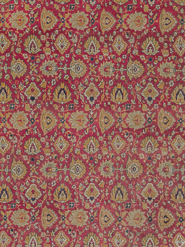 Antique Indian Lahore Carpet, No.25075 - Galerie Shabab