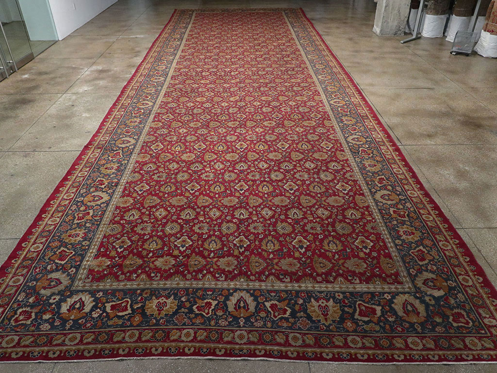 Antique Indian Lahore Carpet, No.25075 - Galerie Shabab