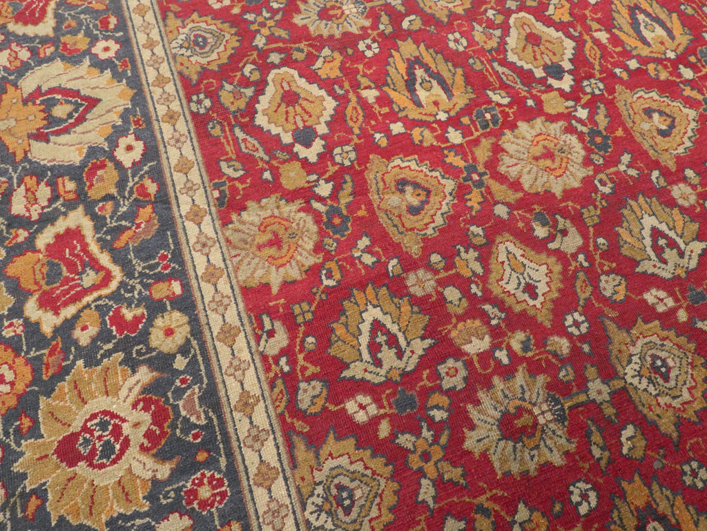 Antique Indian Lahore Carpet, No.25075 - Galerie Shabab