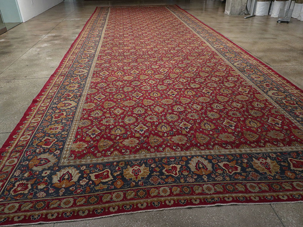 Antique Indian Lahore Carpet, No.25075 - Galerie Shabab