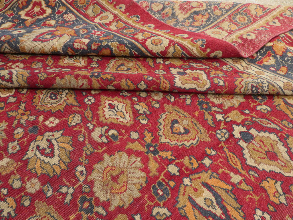 Antique Indian Lahore Carpet, No.25075 - Galerie Shabab