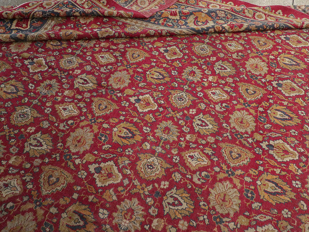 Antique Indian Lahore Carpet, No.25075 - Galerie Shabab