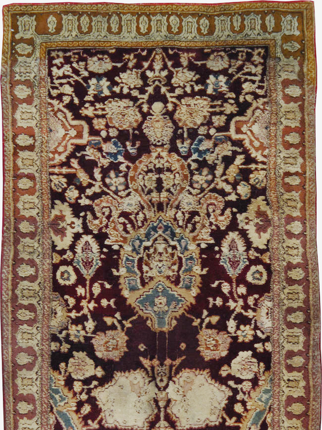 Antique Indian Agra Runner, No.25076 - Galerie Shabab