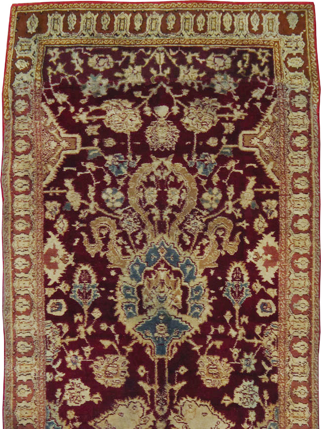 Antique Indian Agra Runner, No.25076 - Galerie Shabab
