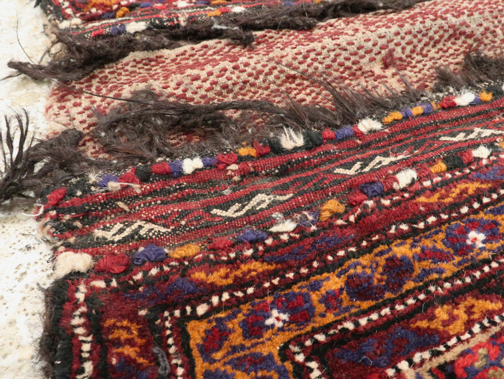 Vintage Persian Baluch Saddlebag (Khorjin), No.25077 - Galerie Shabab