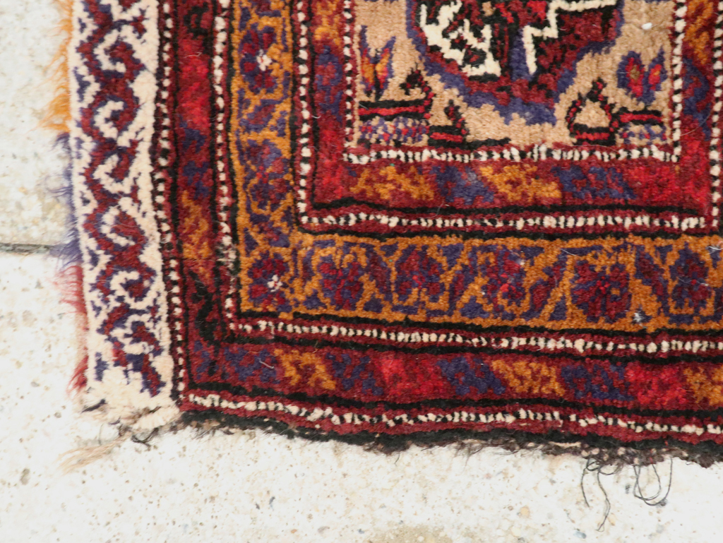 Vintage Persian Baluch Saddlebag (Khorjin), No.25077 - Galerie Shabab