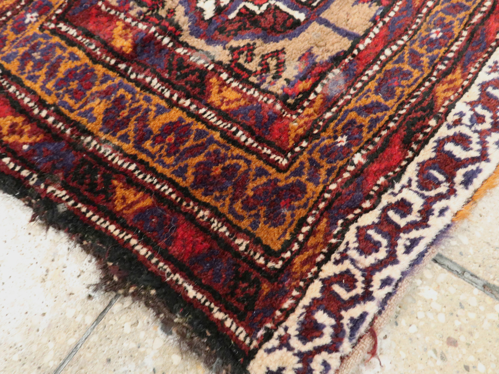 Vintage Persian Baluch Saddlebag (Khorjin), No.25077 - Galerie Shabab