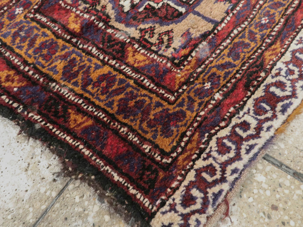 Vintage Persian Baluch Saddlebag (Khorjin), No.25077 - Galerie Shabab
