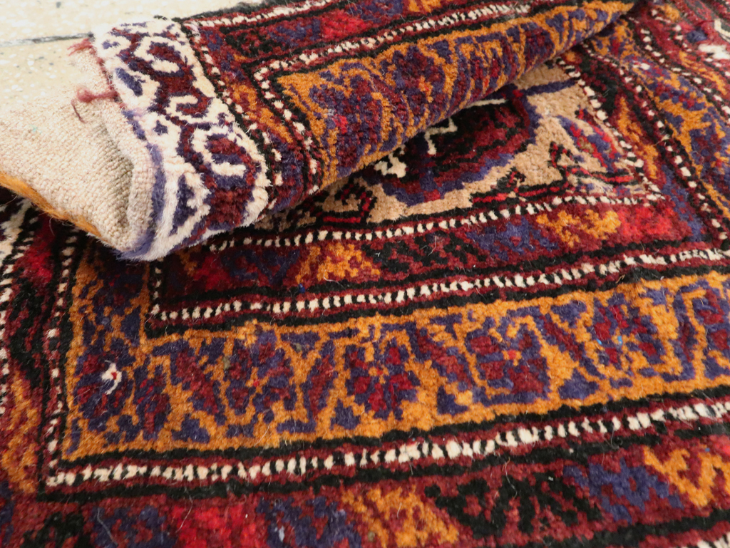Vintage Persian Baluch Saddlebag (Khorjin), No.25077 - Galerie Shabab
