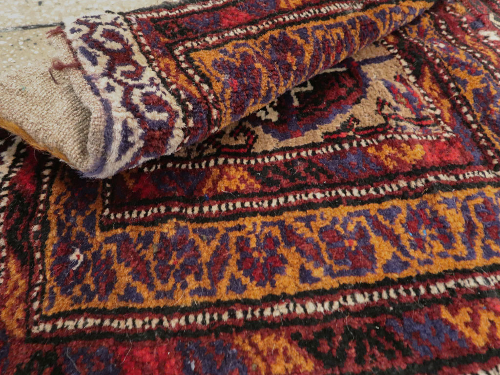 Vintage Persian Baluch Saddlebag (Khorjin), No.25077 - Galerie Shabab
