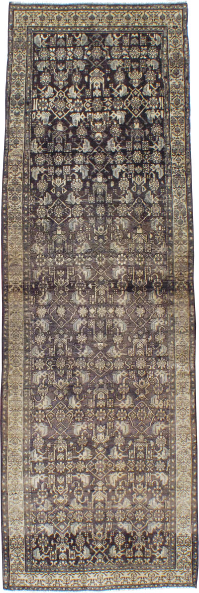 Vintage Persian Malayer Rug, No.25079 - Galerie Shabab