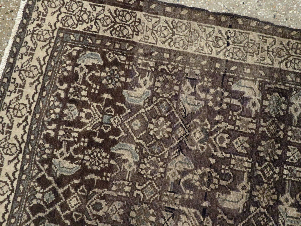 Vintage Persian Malayer Rug, No.25079 - Galerie Shabab