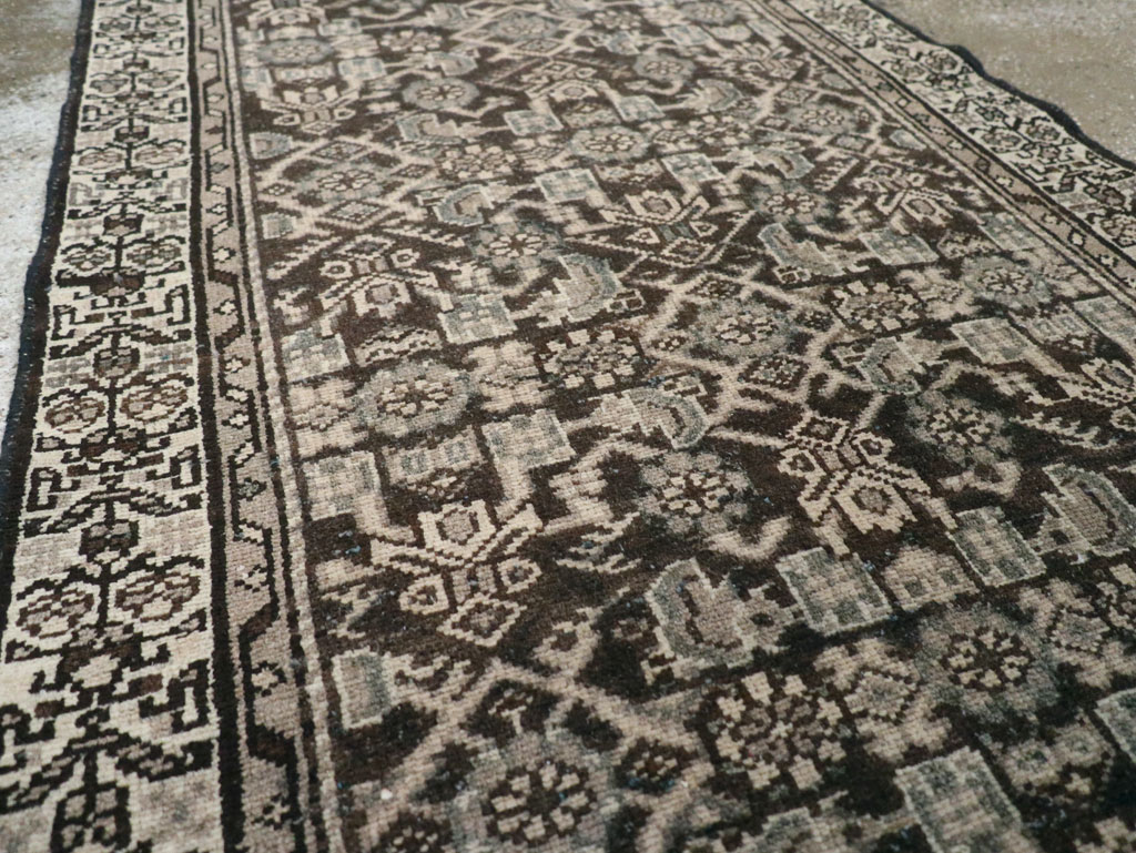 Vintage Persian Malayer Runner, No.25080 - Galerie Shabab