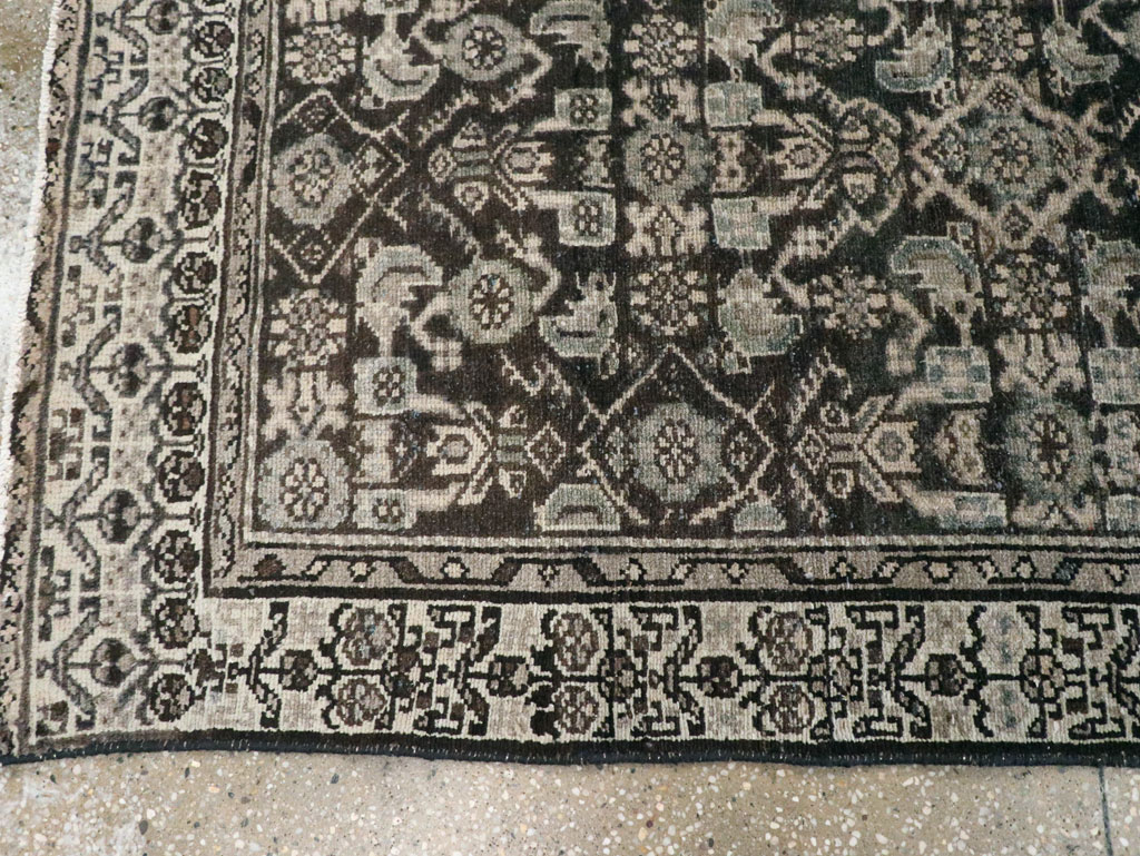 Vintage Persian Malayer Runner, No.25080 - Galerie Shabab