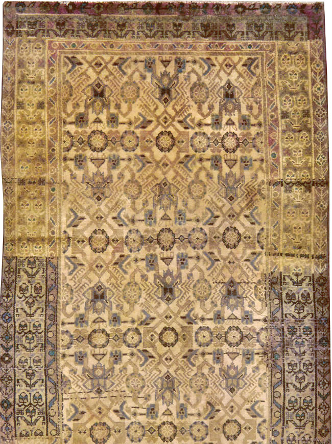 Vintage Persian Malayer Runner, No.25081 - Galerie Shabab