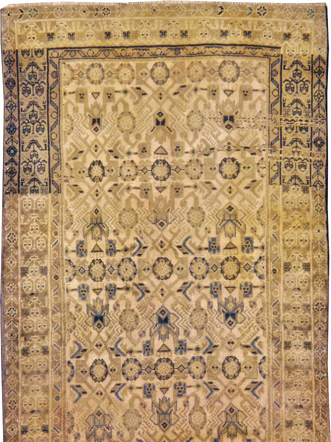 Vintage Persian Malayer Runner, No.25081 - Galerie Shabab
