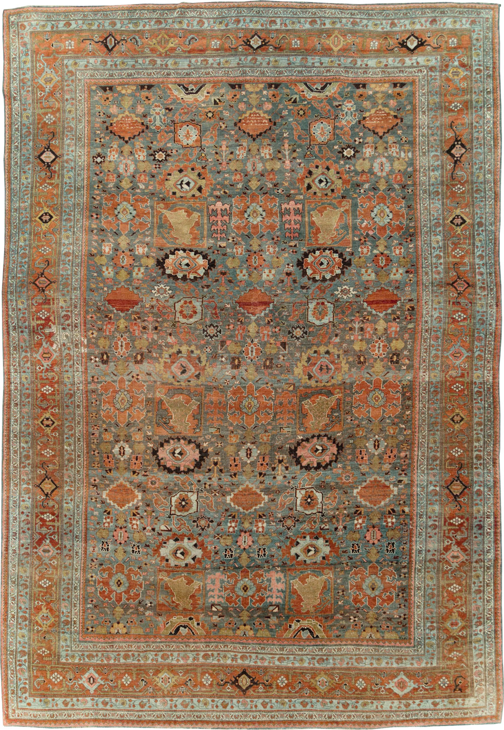 Antique Persian Bidjar Carpet, No.25090 - Galerie Shabab