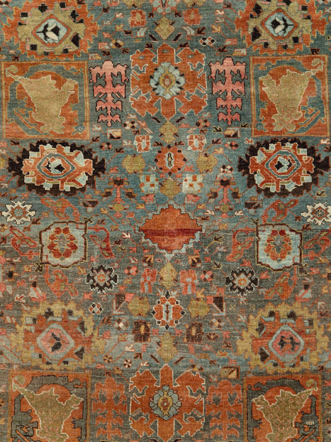 Antique Persian Bidjar Carpet, No.25090 - Galerie Shabab
