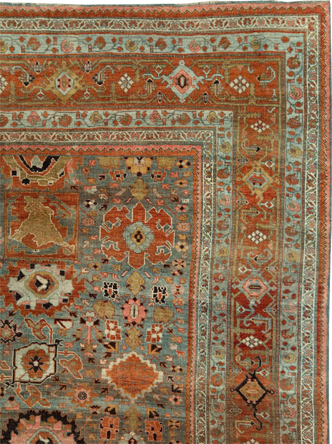 Antique Persian Bidjar Carpet, No.25090 - Galerie Shabab