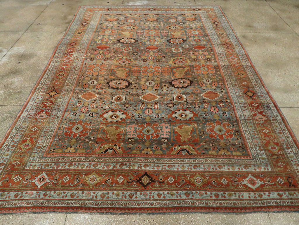 Antique Persian Bidjar Carpet, No.25090 - Galerie Shabab