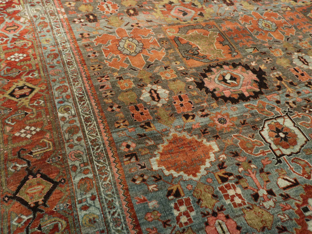 Antique Persian Bidjar Carpet, No.25090 - Galerie Shabab