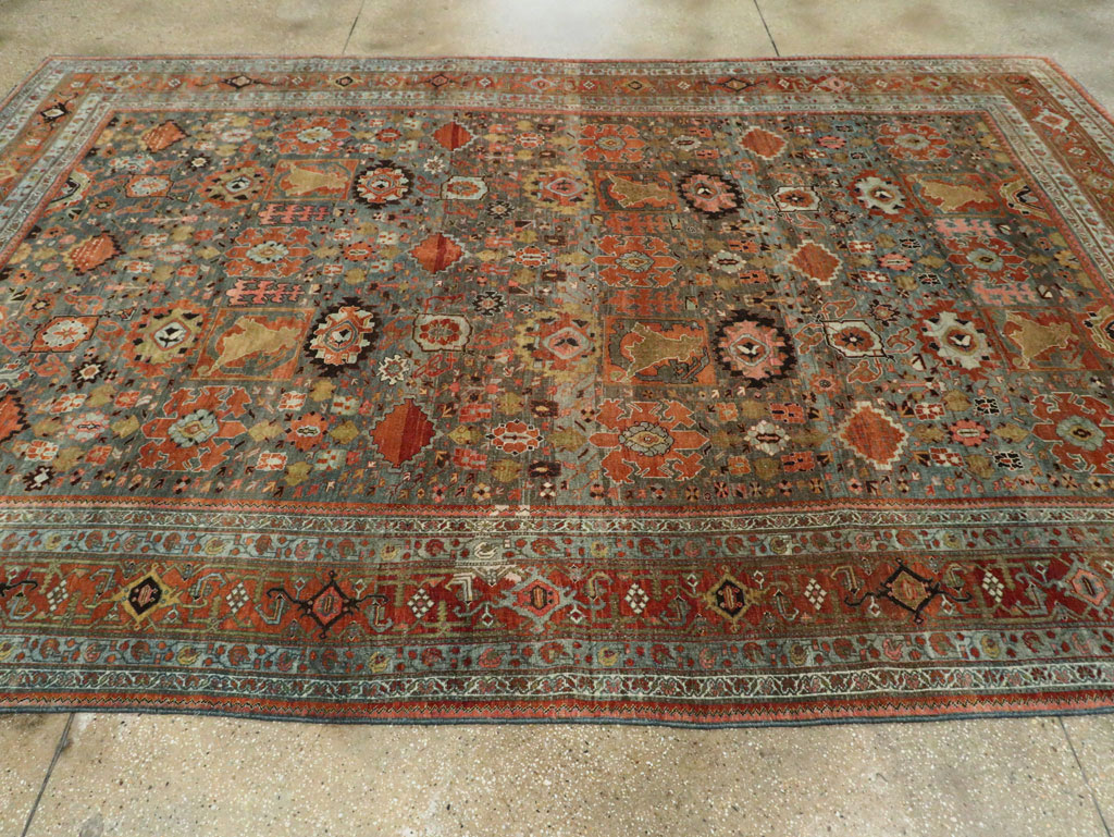 Antique Persian Bidjar Carpet, No.25090 - Galerie Shabab