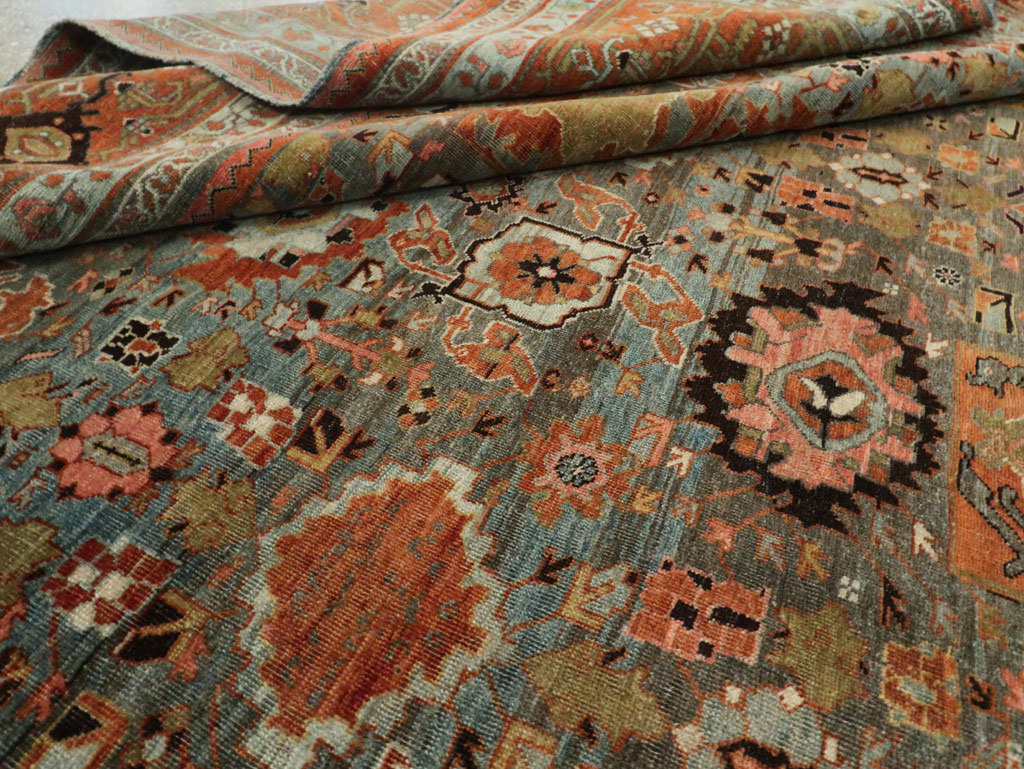 Antique Persian Bidjar Carpet, No.25090 - Galerie Shabab