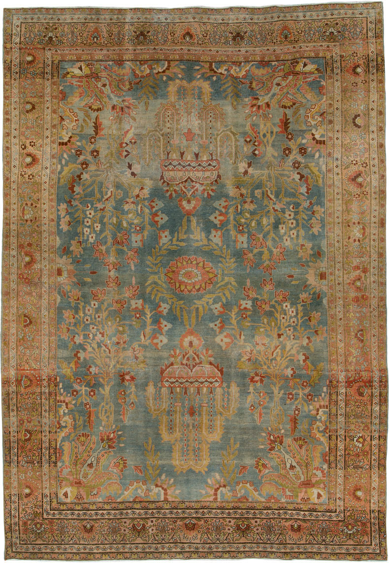 Antique Persian Sarouk Carpet, No.25097 - Galerie Shabab