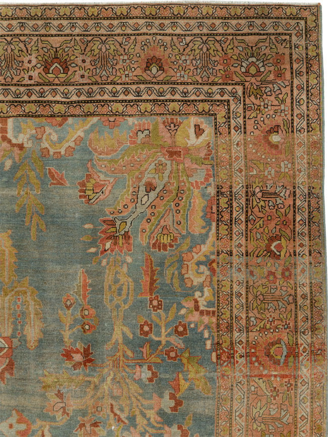 Antique Persian Sarouk Carpet, No.25097 - Galerie Shabab