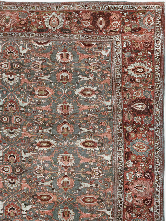 Antique Persian Bidjar Oversize Carpet, No.25101 - Galerie Shabab