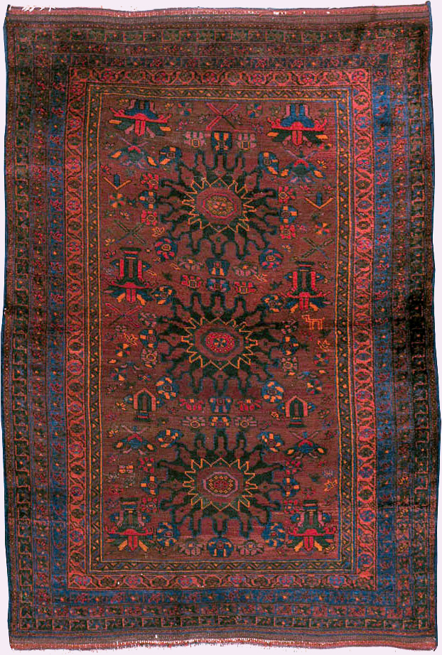 Vintage Persian Baluch Rug, No.25108 - Galerie Shabab