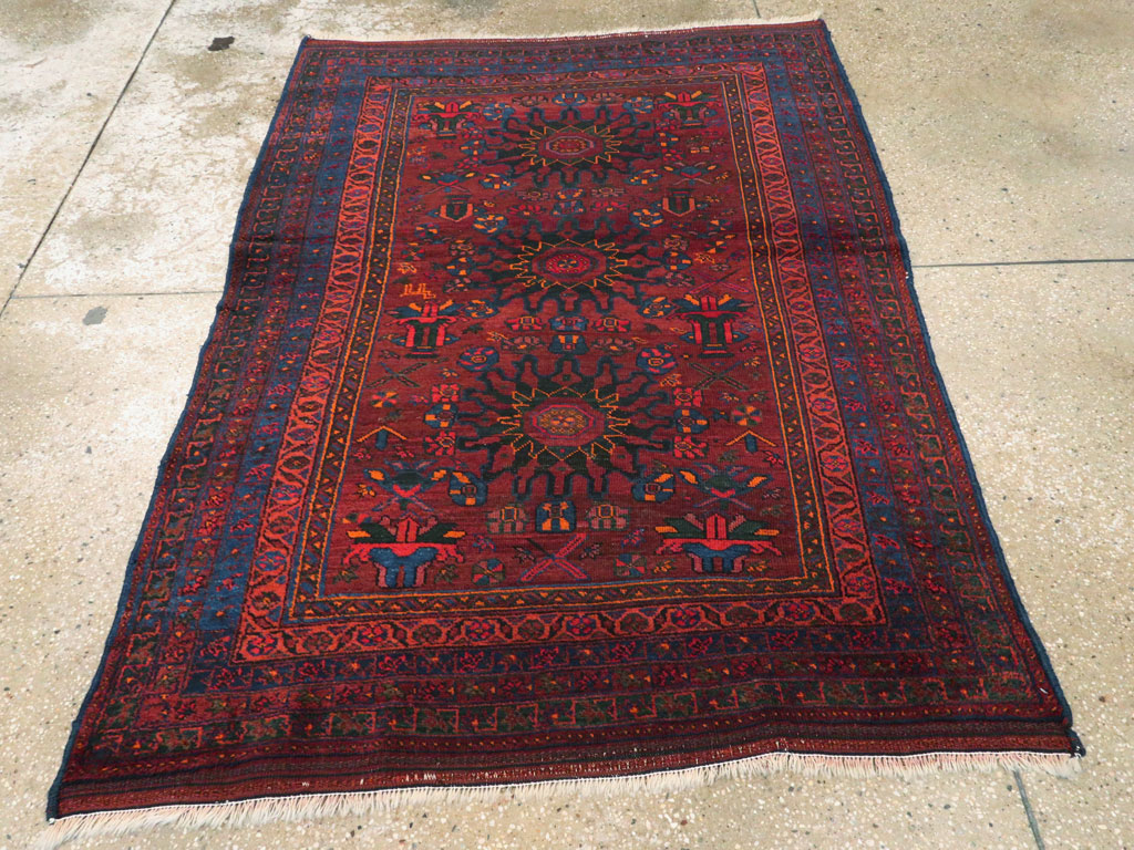 Vintage Persian Baluch Rug, No.25108 - Galerie Shabab