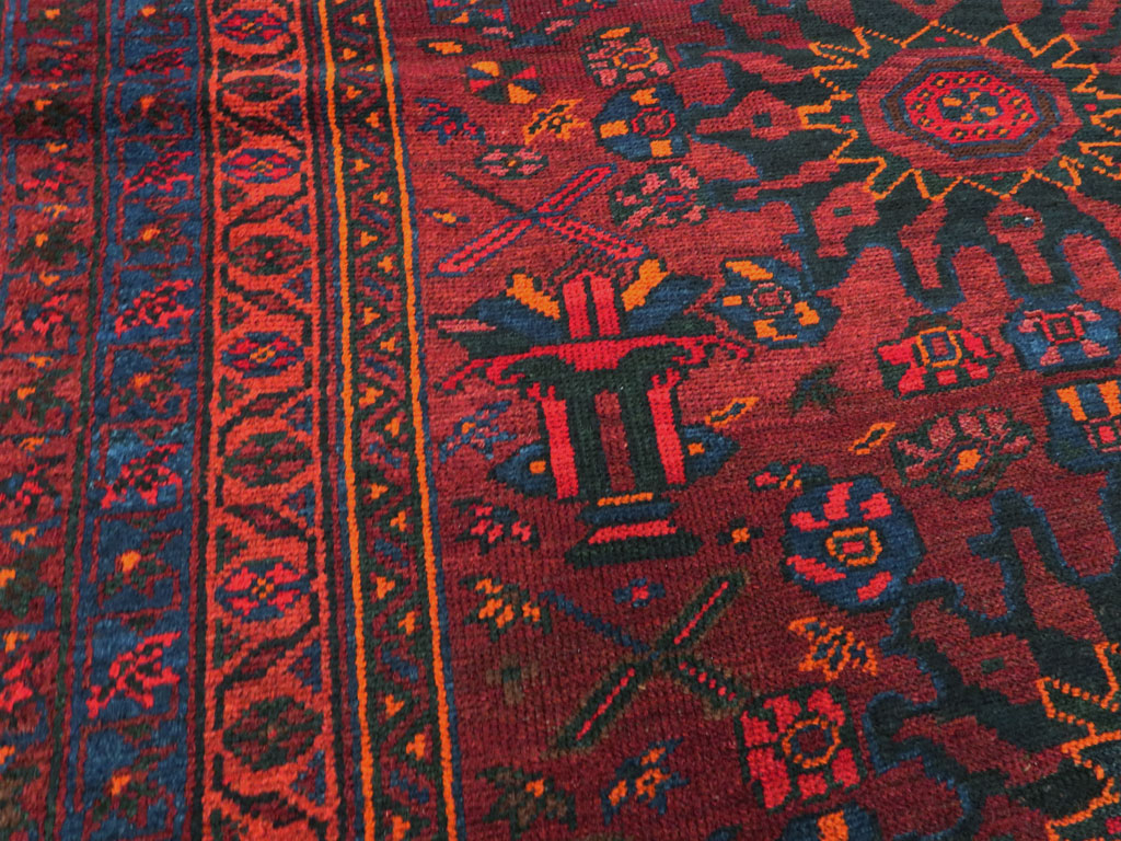 Vintage Persian Baluch Rug, No.25108 - Galerie Shabab