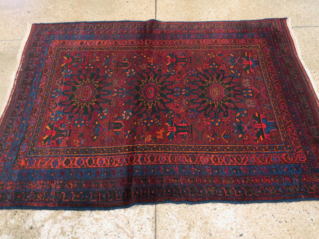 Vintage Persian Baluch Rug, No.25108 - Galerie Shabab