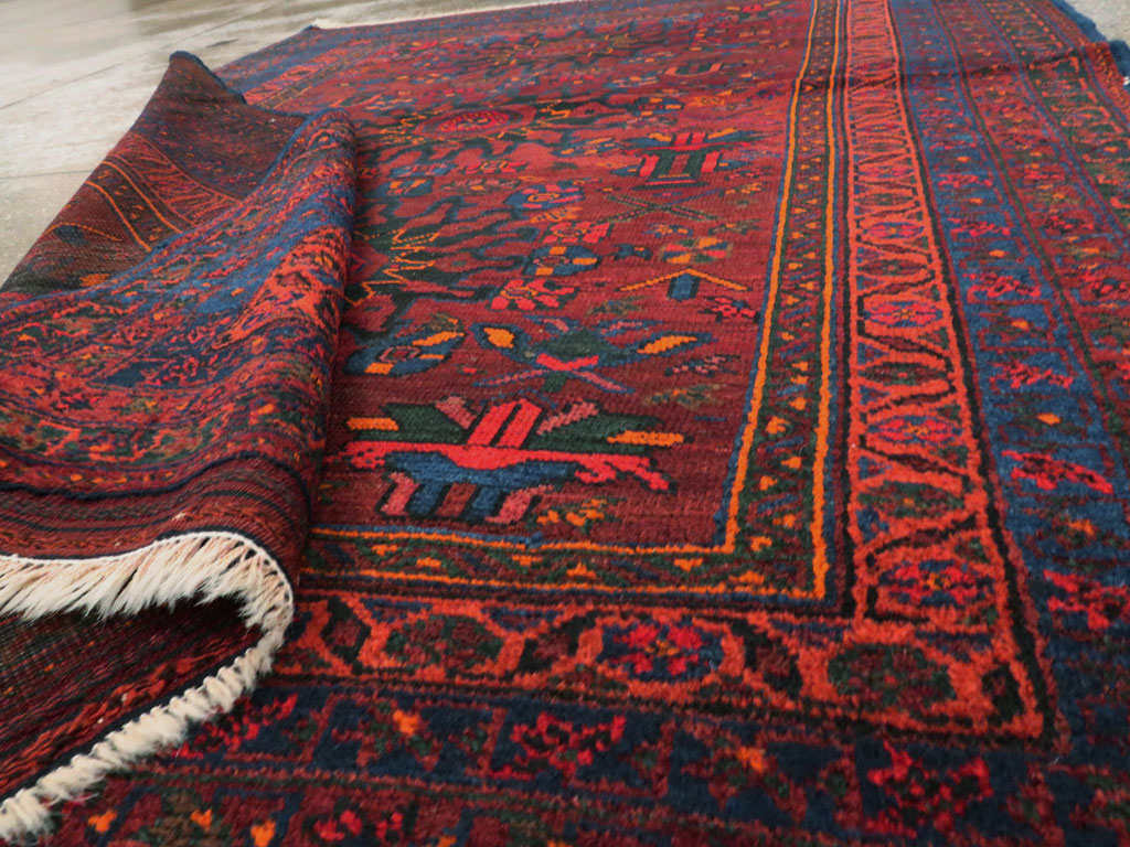 Vintage Persian Baluch Rug, No.25108 - Galerie Shabab