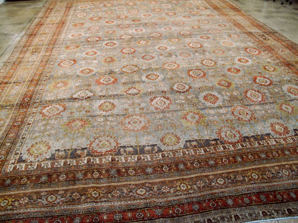 Antique Persian Bidjar Carpet, No.25114 - Galerie Shabab