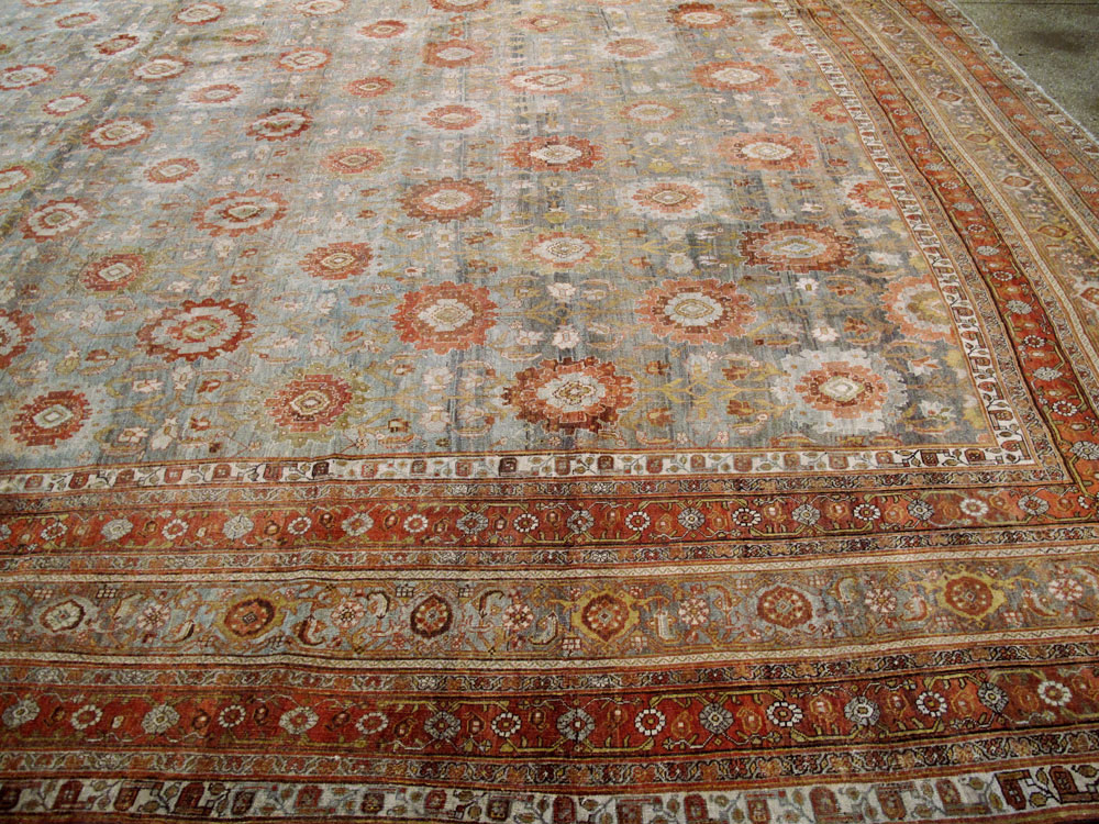 Antique Persian Bidjar Carpet, No.25114 - Galerie Shabab