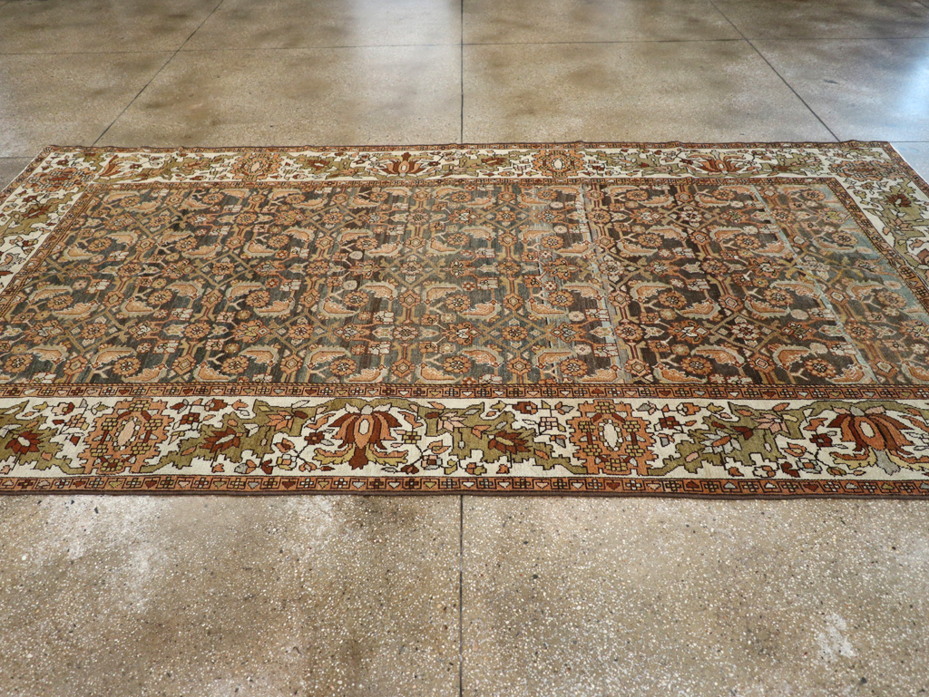 Vintage Persian Malayer Gallery Carpet, No.25115 - Galerie Shabab