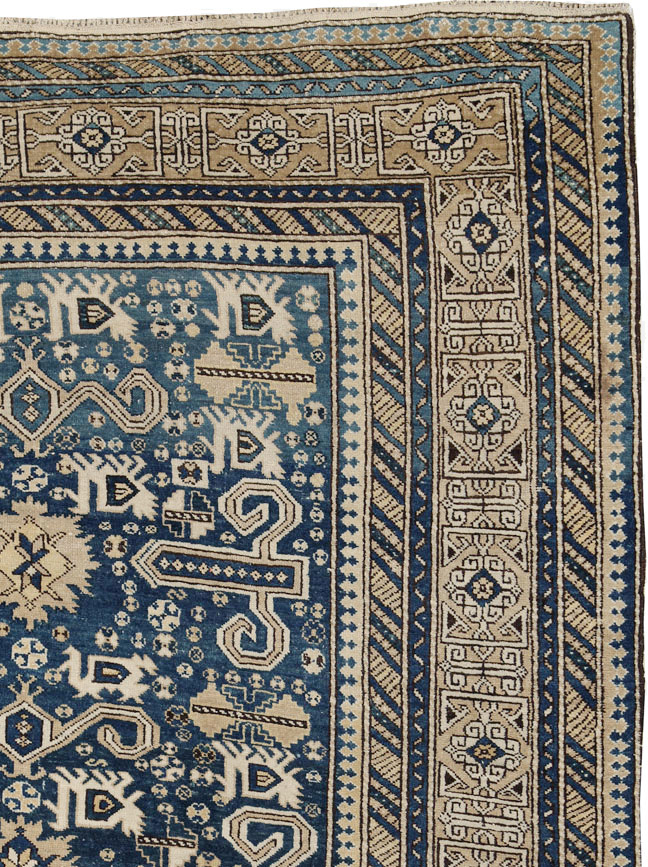 Antique Caucasian Perpedil Rug, No.25117 - Galerie Shabab