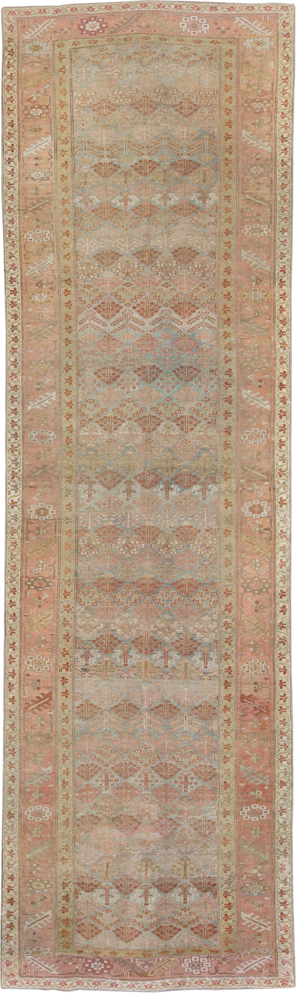 Antique Persian Malayer Wide Gallery Runner, No.25118 - Galerie Shabab