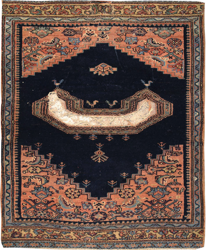 Antique Persian Senneh Bag Face, No.25119 - Galerie Shabab