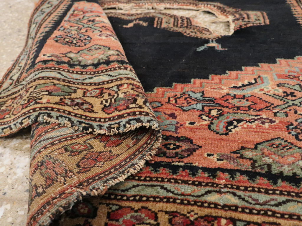 Antique Persian Senneh Bag Face, No.25119 - Galerie Shabab