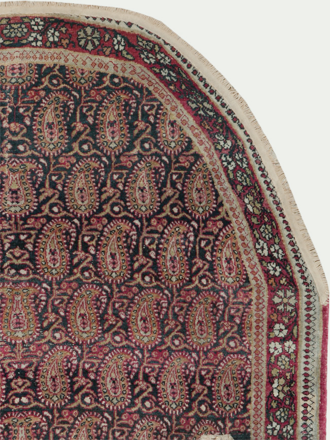 Antique Persian Kerman Saddle Cover, No.25120 - Galerie Shabab