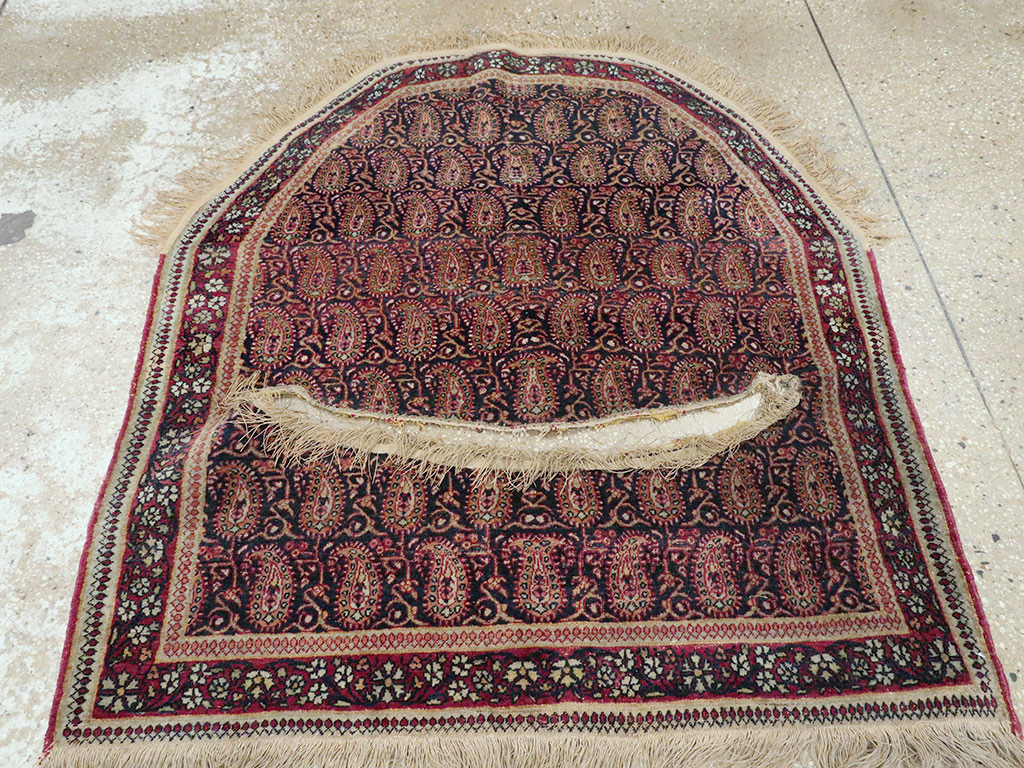 Antique Persian Kerman Saddle Cover, No.25120 - Galerie Shabab