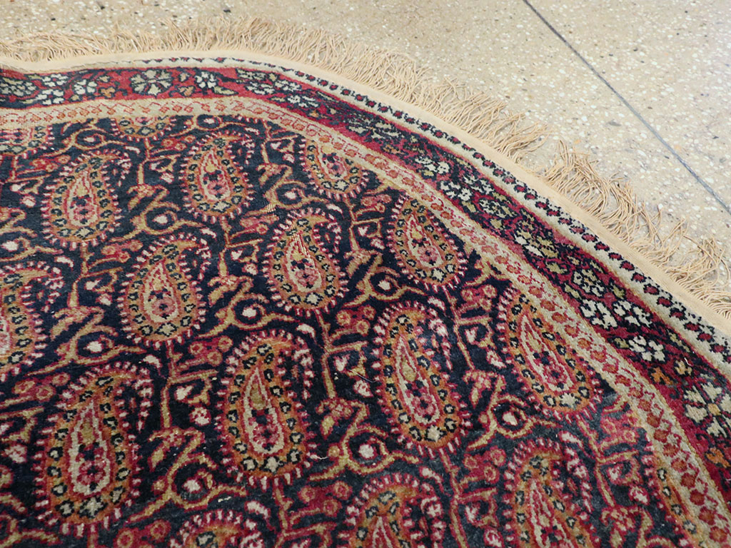 Antique Persian Kerman Saddle Cover, No.25120 - Galerie Shabab