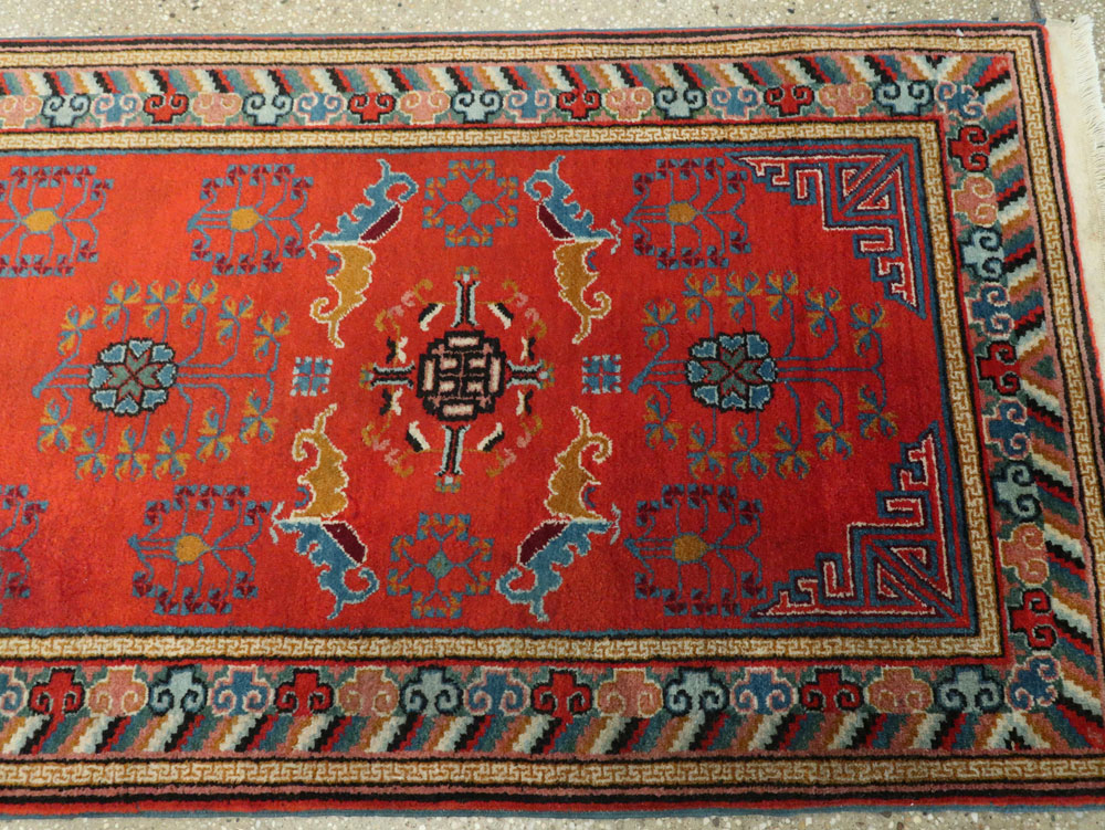 Vintage East Turkestan Khotan Runner, No.25127 - Galerie Shabab