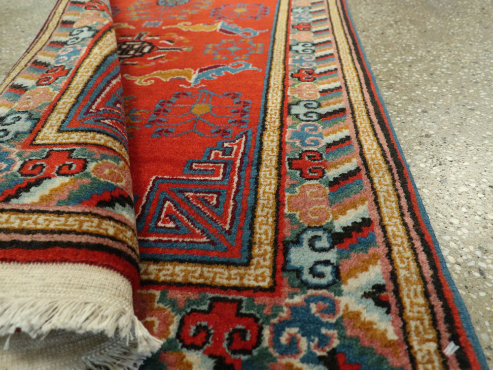 Vintage East Turkestan Khotan Runner, No.25127 - Galerie Shabab